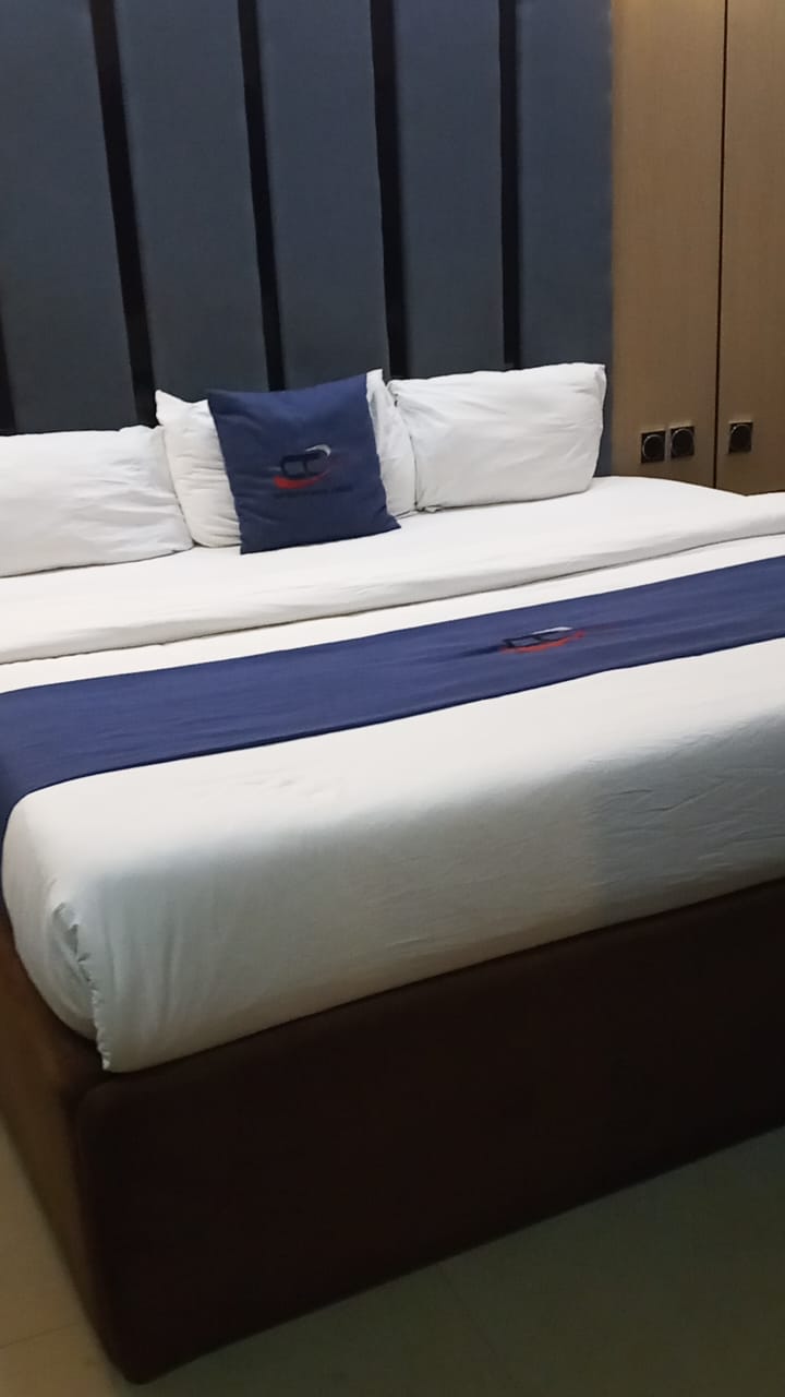Crisp linen, turned down daily